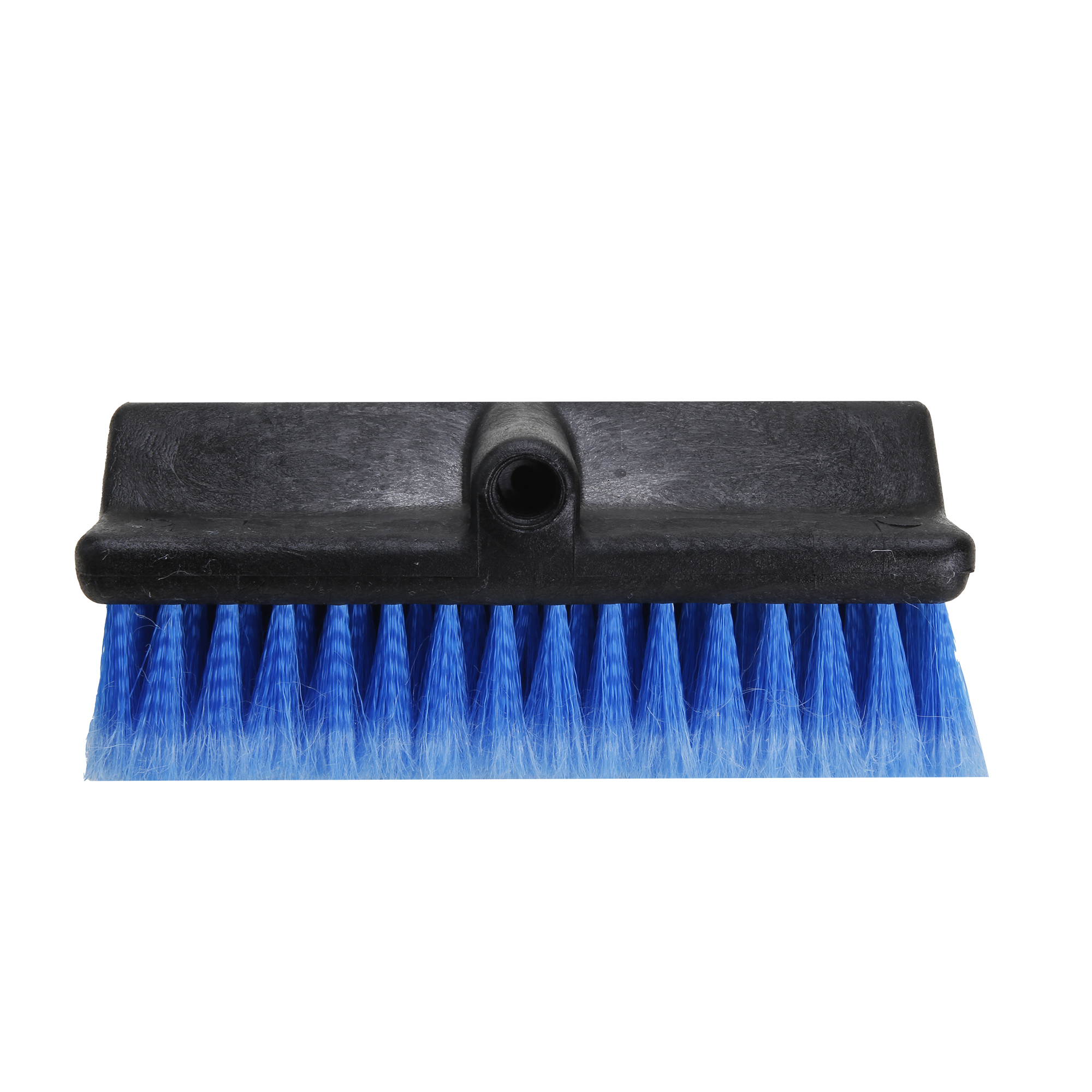 Bi-Level Flow-Thru Truck Brush Head, 13 in Blue