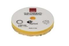 D-A Medium Wool Polishing Pad — Yellow (80 mm)