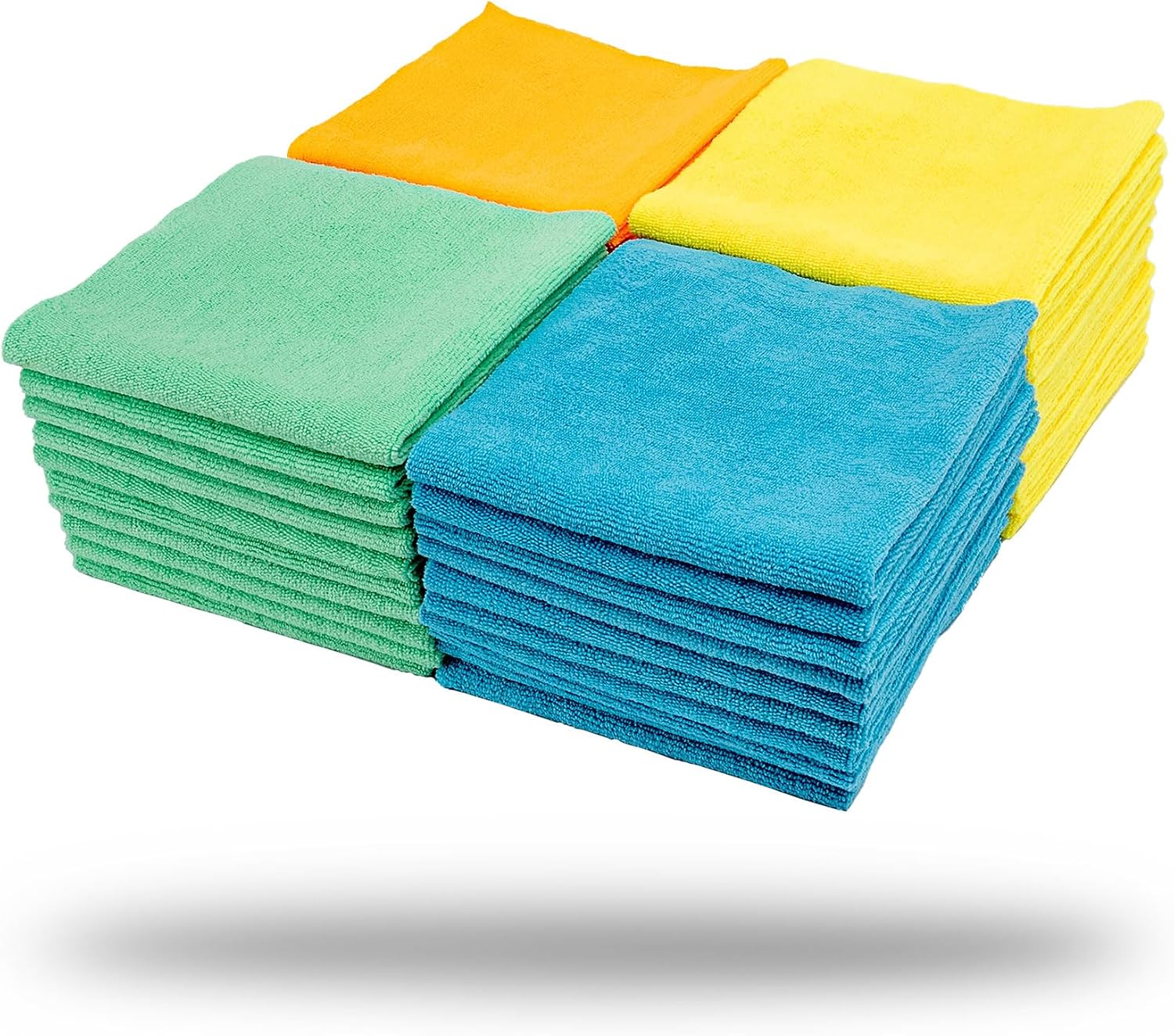Premium All Purpose Microfiber Cleaning Towels (40 pack)