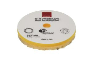 Precision Pro Yellow D-A Medium Wool Polishing Pad